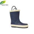 Botas de lluvia de goma para niños para actividades al aire libre